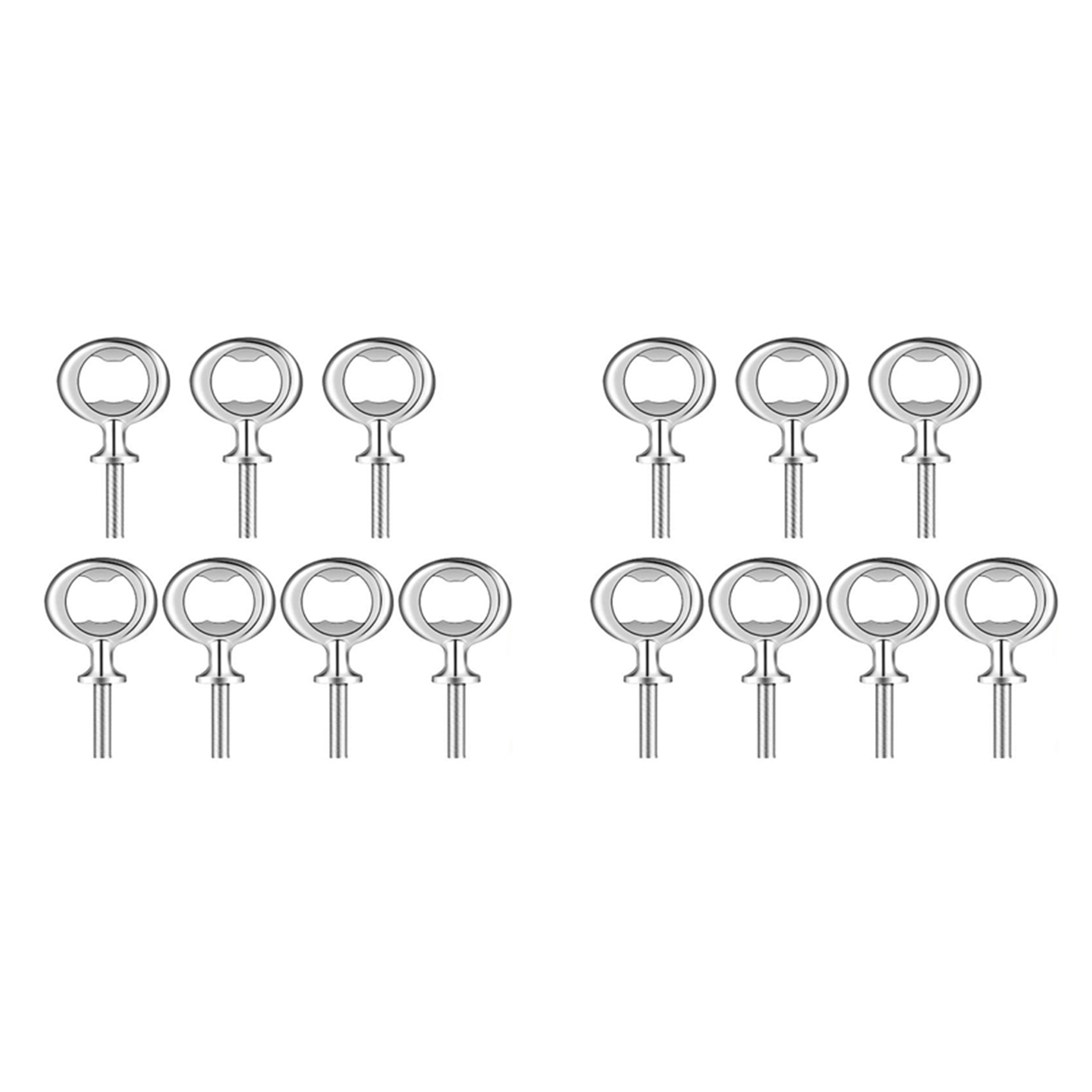 14 Pcs Christmas Bottle Opener Bottle Opener DIY Craft Beer Bottle Opener Blank Bottle Opener for Wood Turning Project
